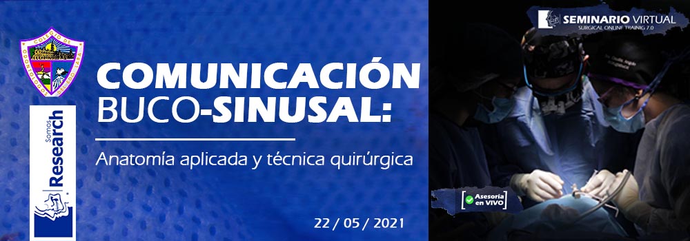 Seminario On-line: Comunicación Buco-Sinusal: Anatomía aplicada y técnica quirúrgica